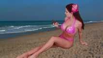  Double Exposure for Beach Babe - Bikini Top Stolen - Surprise Mermaid Reveal - Alexis Taylor