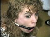 RING-GAGGED, BALL-TIED, PANTY-LESS, DROOLING CARRIE (D14-15)