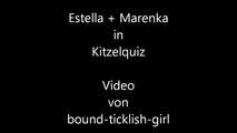 Marenka and Estella - tickle quiz part 2 of 4