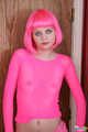 Kinky Florida Amateurs Teen Santine In Pink