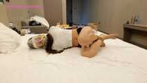 Xiaomeng Hogtied, Bagged, Whipped and Tickled