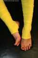 Toeless Heelless Yellow Tights