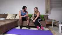 IS THIS GOING TOO FAR?! Personal trainer seduces!!!