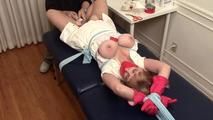 Gagging Nurse Boobie for Orgasm - Vibrator Bondage with Lorelei