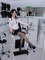 Mistress Nycky in the clinic room