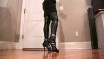 Latex Biker Legs