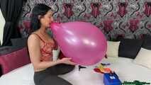 sexy balloon popping fun