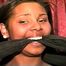 18 Yr OLD BLACK COLLEGE STUDENT GETS HANDGAGGED, CLEAVE GAGGED, SELF MOUTH STUFFING & SELF HANDGAGGING (D70-17)