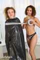 Terry and Vanessa - Trash bag games BTS