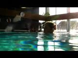 Nude in the public-pool -7-