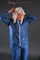 An archive girl dressing her up and posing in a studio wearing supersexy AGU oldschool rainwear (Pics)