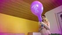 nude pump2pop seven balloons with the handpump