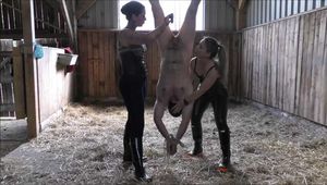 Training in the stable with Mistress Kristin