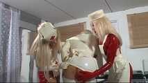 3 rubber nurse in latex ecstasy