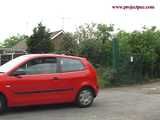 029007 Robyn Takes A Desperate Pee In The Car Park