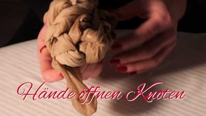 Hands open knots