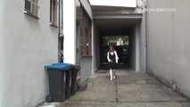 047014 Yassie Slips Up An Alley To Pee