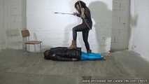 Dama Cesara - Boot worship, hard whipping and trampling