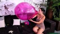 pump inflating and various poppings with a Blow2Pop