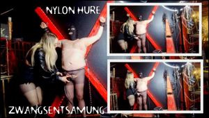 Nylon-Herrin takes your cock to the limit ! 