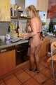 I do my kitchen-work nude