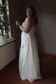 Sandra cuffed in a wedding dress 01