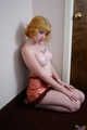 Kinky Florida Amateur Redhead Teen Barbie In A Orange Nighty