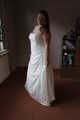 Sandra cuffed in a wedding dress 01