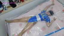 Xiaoyu Compressed in Vacuum Bag as Chun-Li