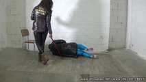 Dama Cesara - Boot worship, hard whipping and trampling