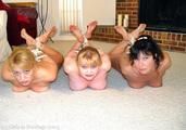 Trio Hogtied