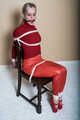 1069 Sandy in Red Ballet Slippers Chair tied