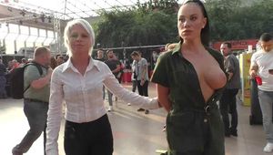 Lara Wild - Humiliation & Public Bondage Walk in Vienna