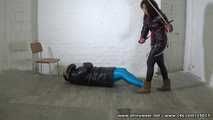 Dama Cesara - Boot worship, hard whipping and trampling