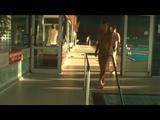 Nude in the public-pool -5-