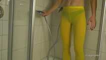 Showering with yellow Ciokick - ASMR