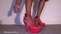 High heel JOI