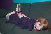 Sweet Cheeks in Preppy Hogtie (WARNING. THERE IS A QUALITY ISSUE WITH THE FOOTAGE, CHECK PREVIEW)