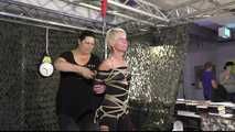 Fantastic Suspension Demonstration With Lena King, tied by Delona !