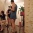 Lucky & La Pulya & Xenia - Trash bag fashion show with one girl hogtied (video)
