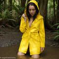 Tropical raincoat lust