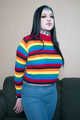 1067 Fetisha in Rainbow Jumper