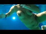 Nude in the public-pool -7-