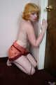 Kinky Florida Amateur Redhead Teen Barbie In A Orange Nighty