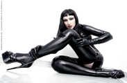 Shiny Black Latex