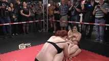 2 on 1 Bondage Wrestling from BoundCon XVI - Saturday, Final Fight: Nadia White & Aranae Mactans vs. VeVe Lane - Christmal Special - The ultimate Fight !