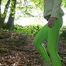 Green leggings in the forest - part 1