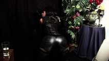 Black leather love dominatrix