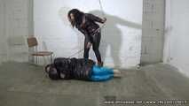 Dama Cesara - Boot worship, hard whipping and trampling