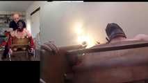 Blowjob from the perspective of a cuckold slave
